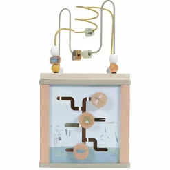 Houten Activiteitenkubus Goose Little Dutch