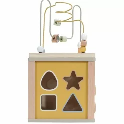 Houten Activiteitenkubus Goose Little Dutch