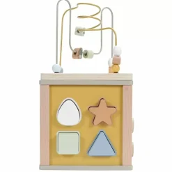 Houten Activiteitenkubus Goose Little Dutch