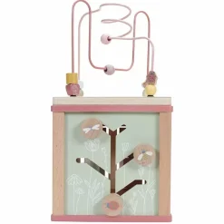 Houten Activiteitenkubus Flowers Little Dutch