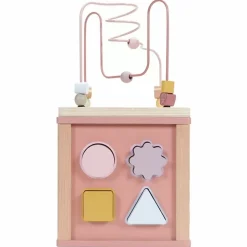 Houten Activiteitenkubus Flowers Little Dutch