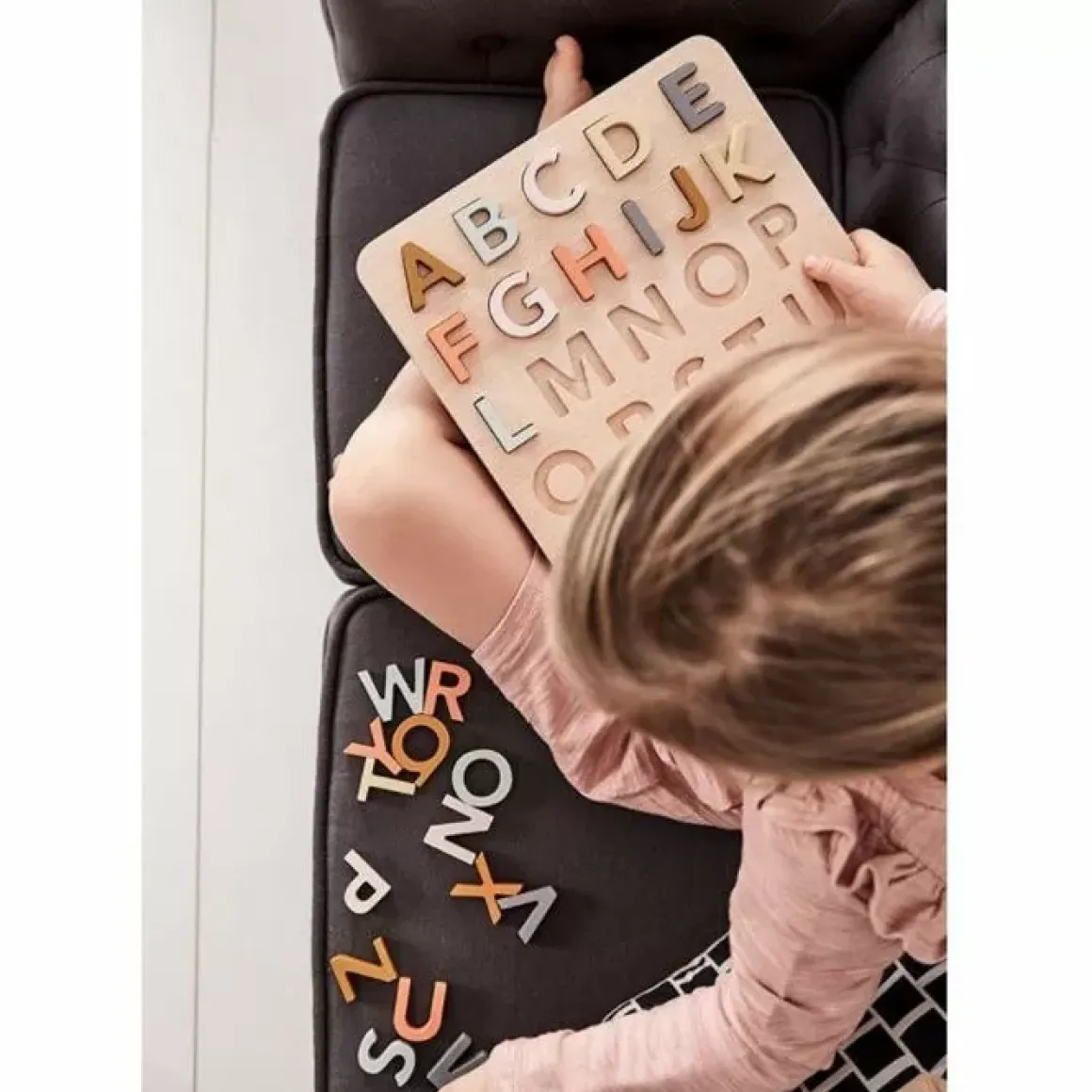 Houten Alfabetpuzzel Kids Concept