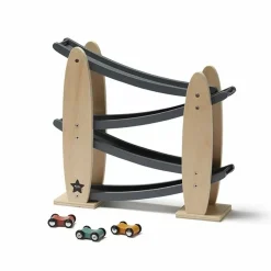 Houten Autobaan Nature/Grijs Aiden Kids Concept