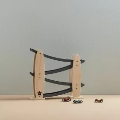 Houten Autobaan Nature/Grijs Aiden Kids Concept