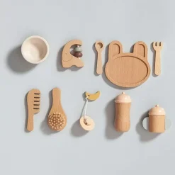 Houten Baby Speelset Petit Monkey