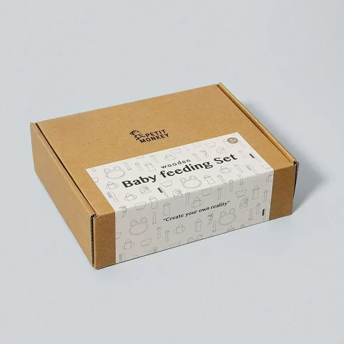 Houten Baby Speelset Petit Monkey