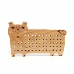 Houten Beer Borduurset Petit Monkey