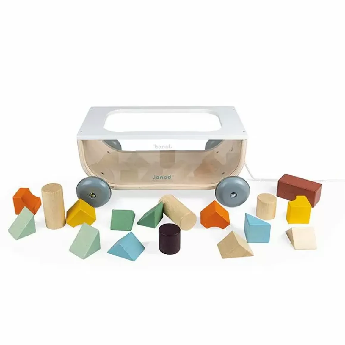 Houten Blokkenkar Sweet Cocoon Janod