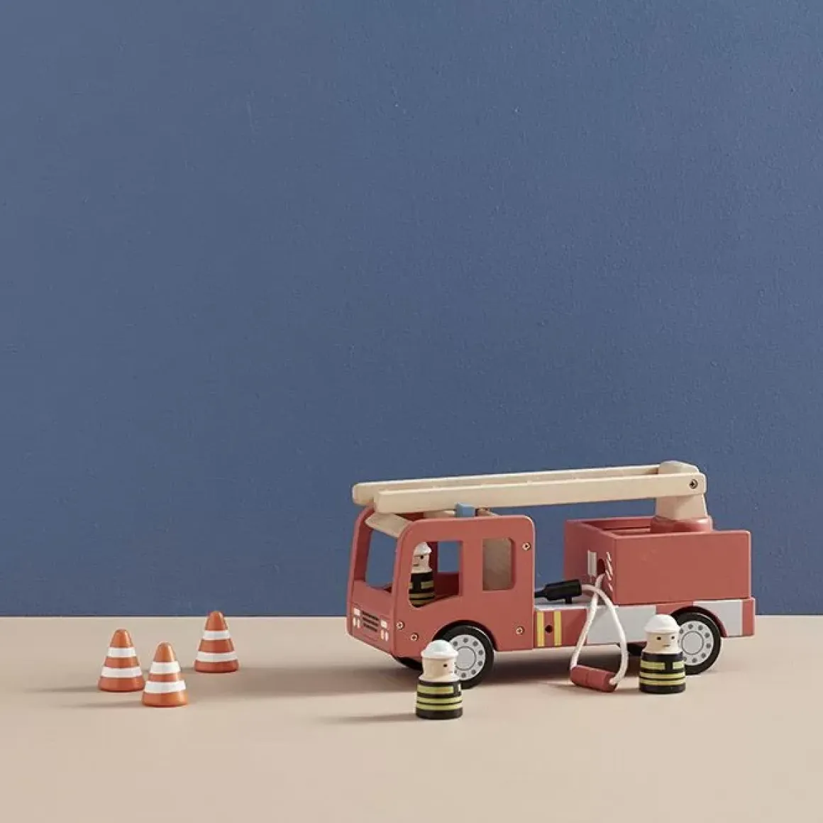 Houten Brandweerwagen Aiden Kids Concept