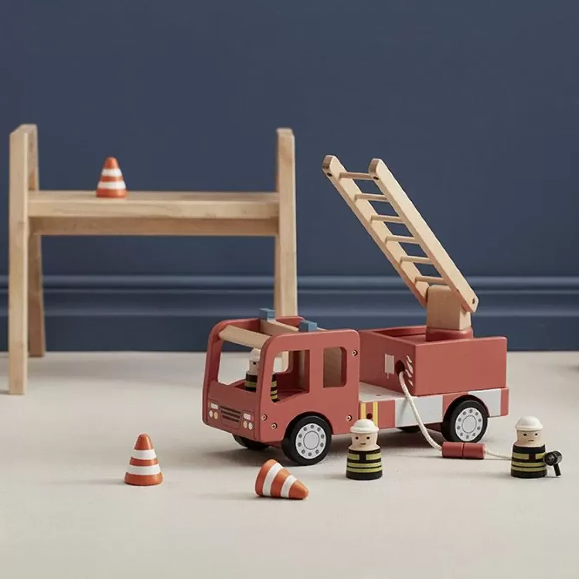 Houten Brandweerwagen Aiden Kids Concept