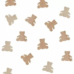 Houten Confetti Beertjes Teddy Bear Babyshower Ginger Ray