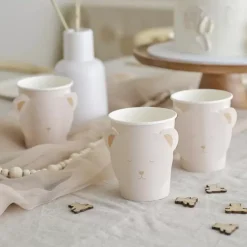 Houten Confetti Beertjes Teddy Bear Babyshower Ginger Ray