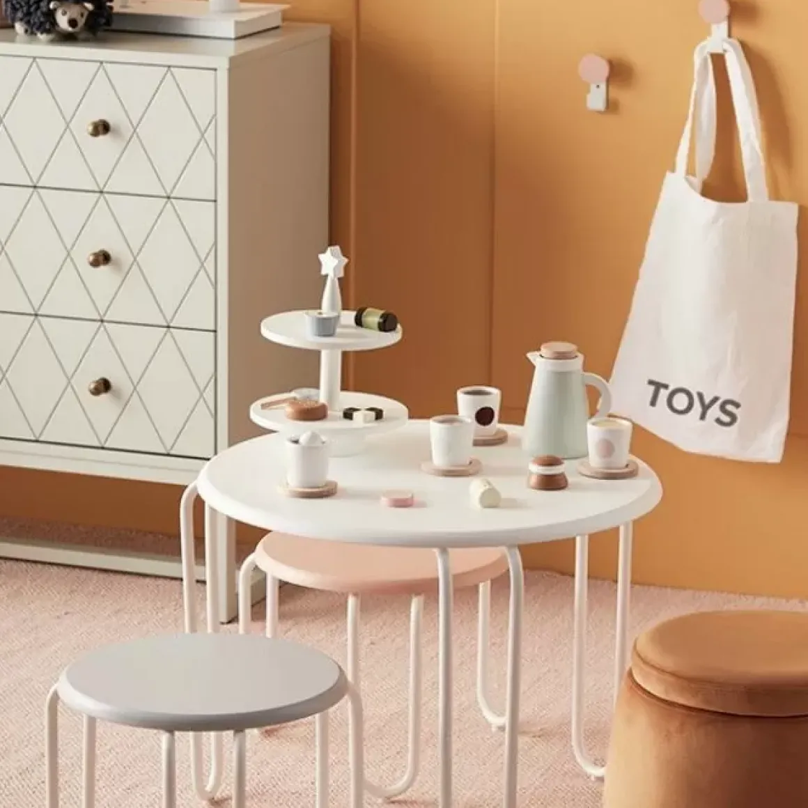 Houten Etagere Wit Kids Concept