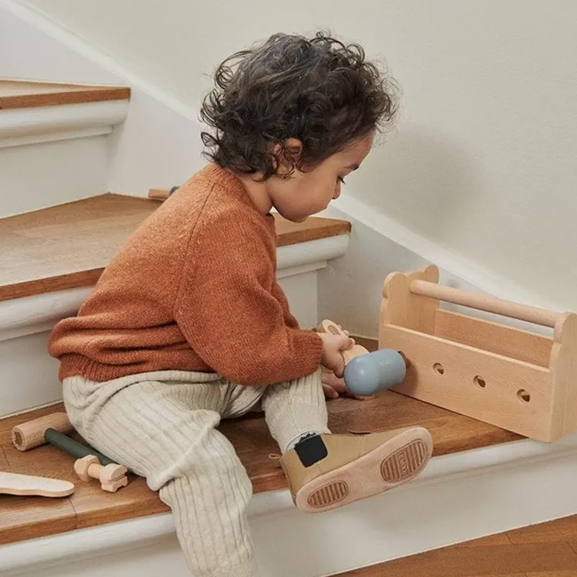 Houten Gereedschapskist Luigi Blue Multi Mix Liewood