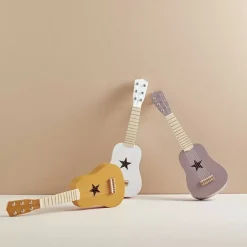 Houten Gitaar Okergeel Kids Concept