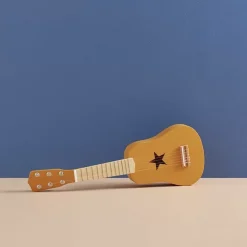 Houten Gitaar Okergeel Kids Concept