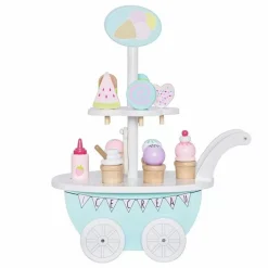 Houten Ijskraam Met Ijsjes Jabadabado