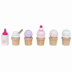 Houten Ijskraam Met Ijsjes Jabadabado