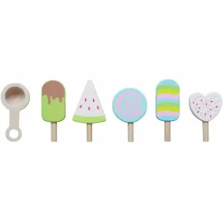 Houten Ijskraam Met Ijsjes Jabadabado