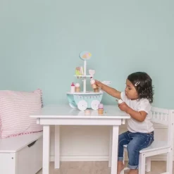 Houten Ijskraam Met Ijsjes Jabadabado