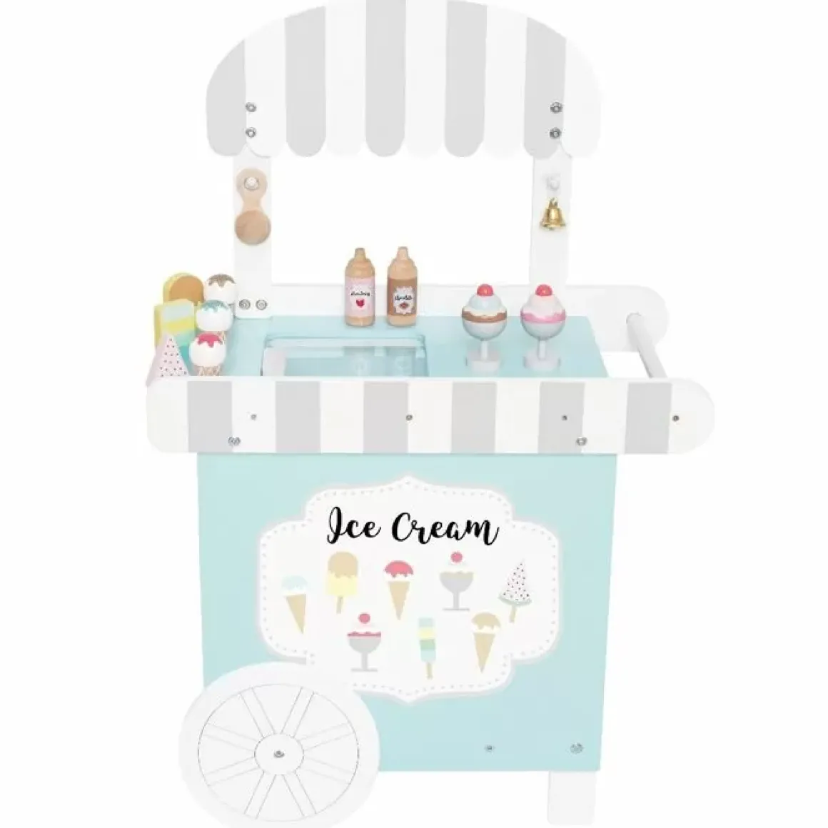 Houten Ijskraam Op Wielen Jabadabado