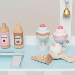 Houten Ijskraam Op Wielen Jabadabado