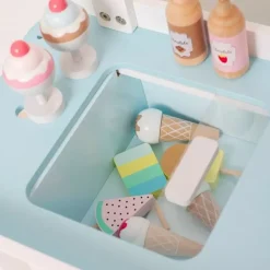 Houten Ijskraam Op Wielen Jabadabado