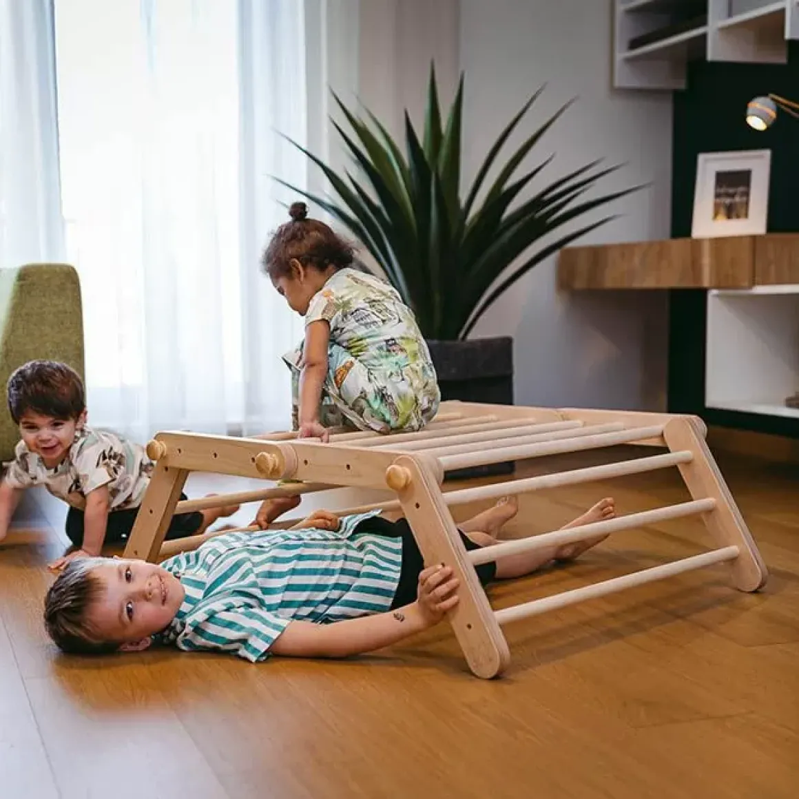 Houten Klimrek Mopitri Ette Tete