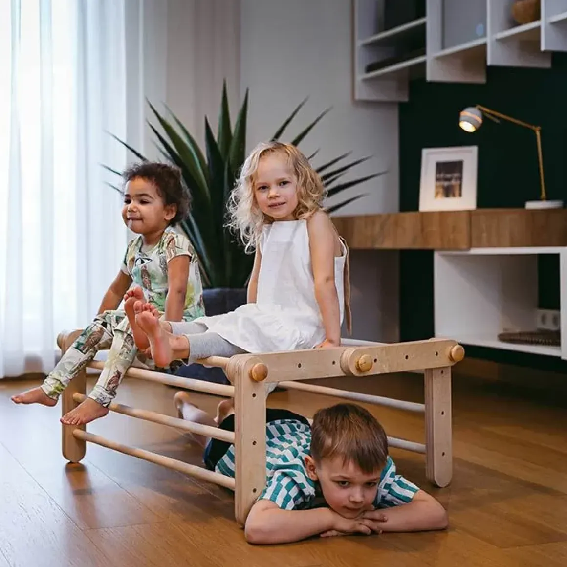 Houten Klimrek Mopitri Ette Tete