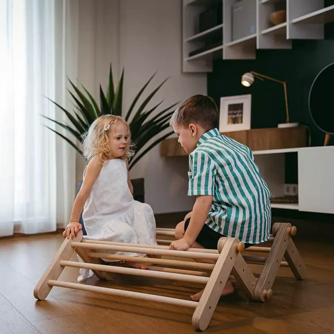 Houten Klimrek Mopitri Ette Tete