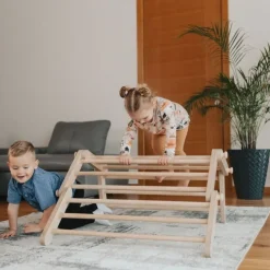 Houten Klimrek Mopitri Met Glijbaan Ette Tete