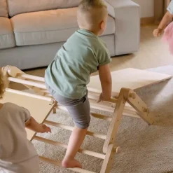 Houten Klimrek Mopitri Met Glijbaan Ette Tete