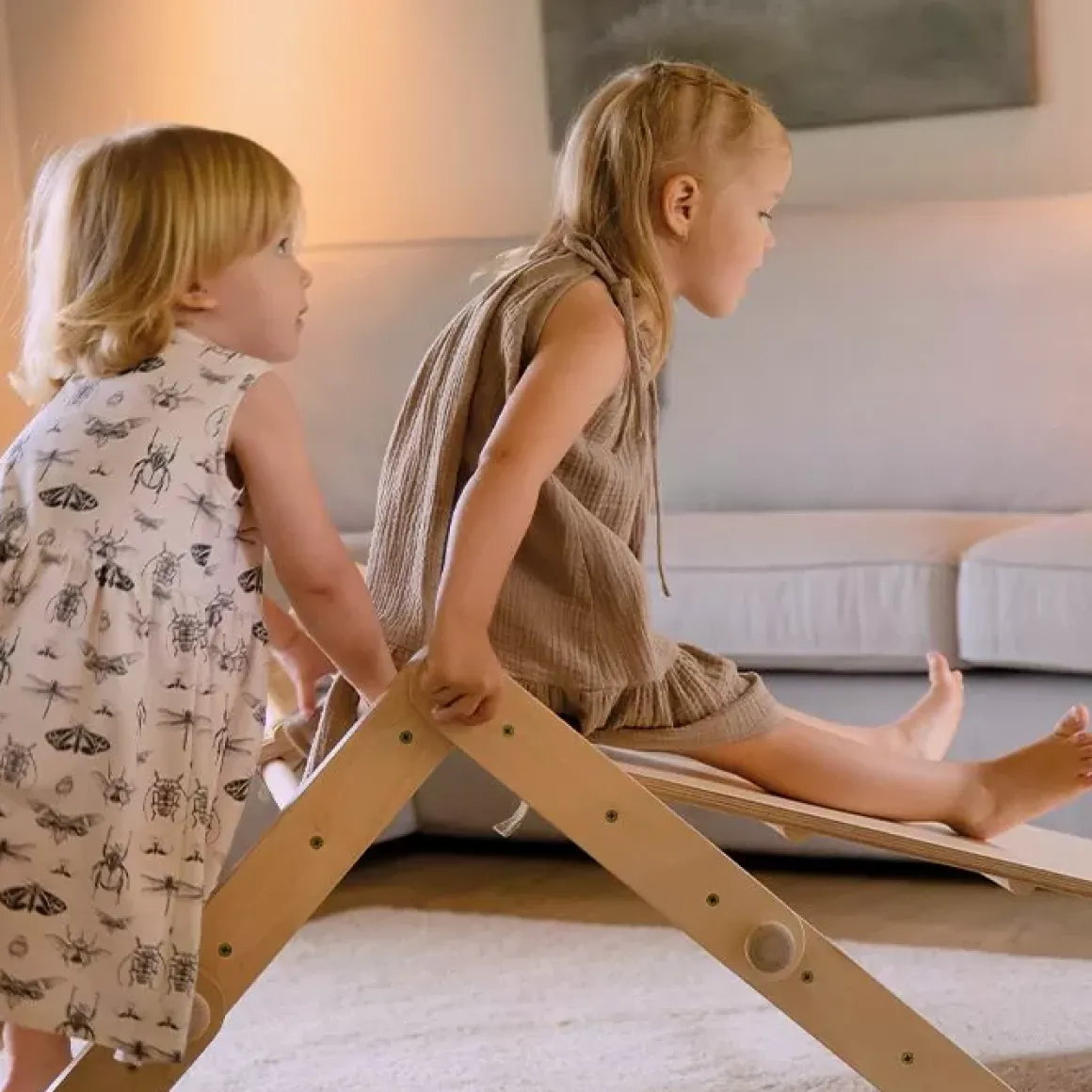 Houten Klimrek Mopitri Met Glijbaan Ette Tete