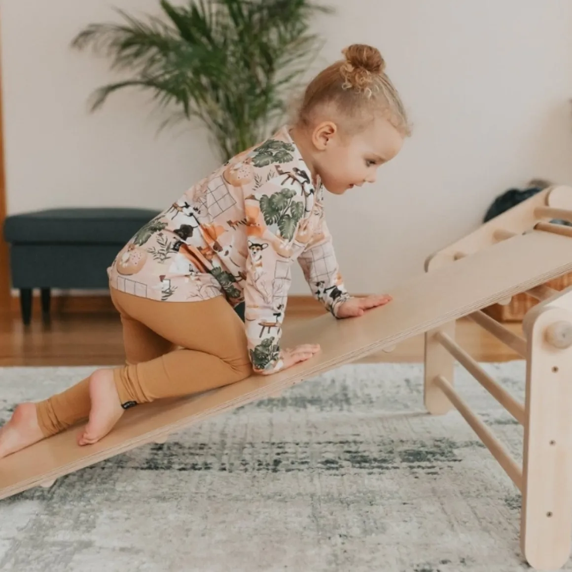 Houten Klimrek Mopitri Met Glijbaan Ette Tete