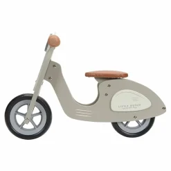Houten Loopscooter Olijf Little Dutch