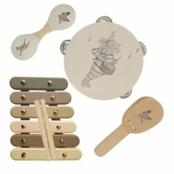 Houten Muziekinstrumenten Set Multi Konges Slojd