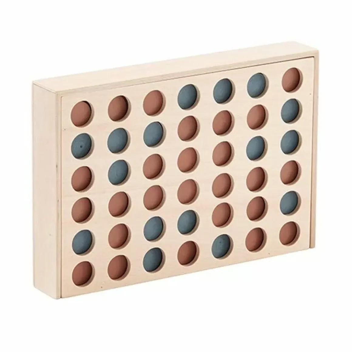 Houten 4-Op-Een-Rij Spel Kids Concept