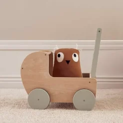 Houten Poppenwagen Natural Kids Concept