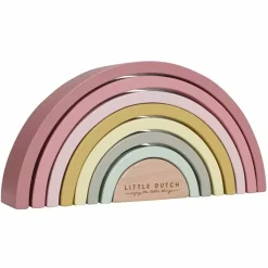 Houten Regenboog Roze Little Dutch