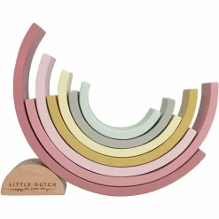 Houten Regenboog Roze Little Dutch