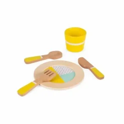 Houten Servies Janod