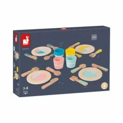 Houten Servies Janod