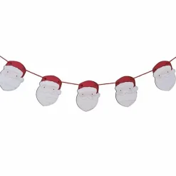 Houten Slinger Kerstmannen Merry Little Christmas Ginger Ray