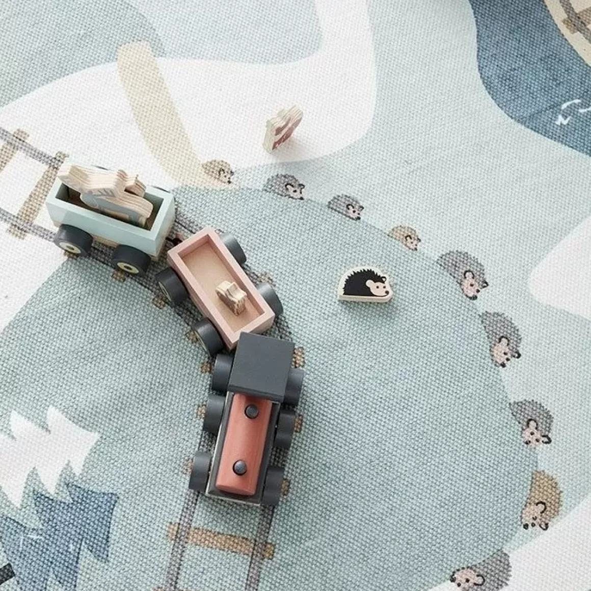 Houten Speeltrein Met Diertjes Kids Concept