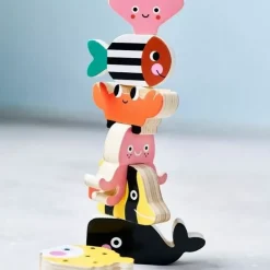 Houten Stapeldieren Ocean Petit Monkey