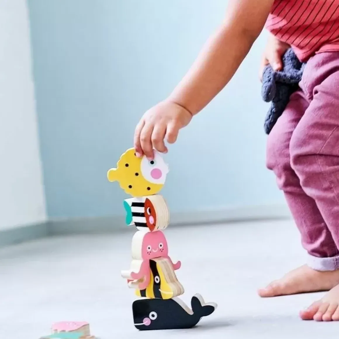 Houten Stapeldieren Ocean Petit Monkey