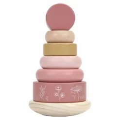 Houten Tuimelstapelaar Flowers Little Dutch