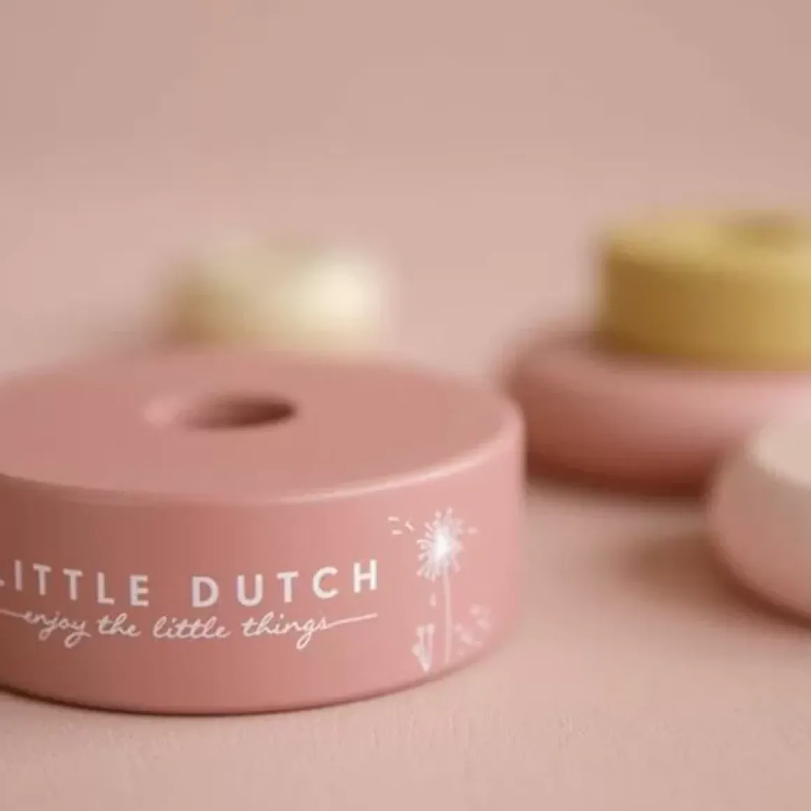 Houten Tuimelstapelaar Flowers Little Dutch