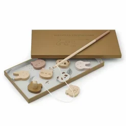 Houten Visspel Sebastian Classic Rose Mix Caramel Liewood