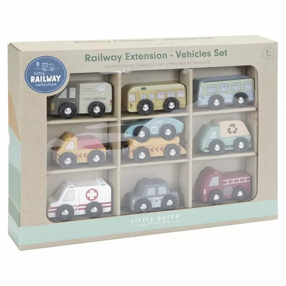 Houten Voertuigen Set Little Dutch